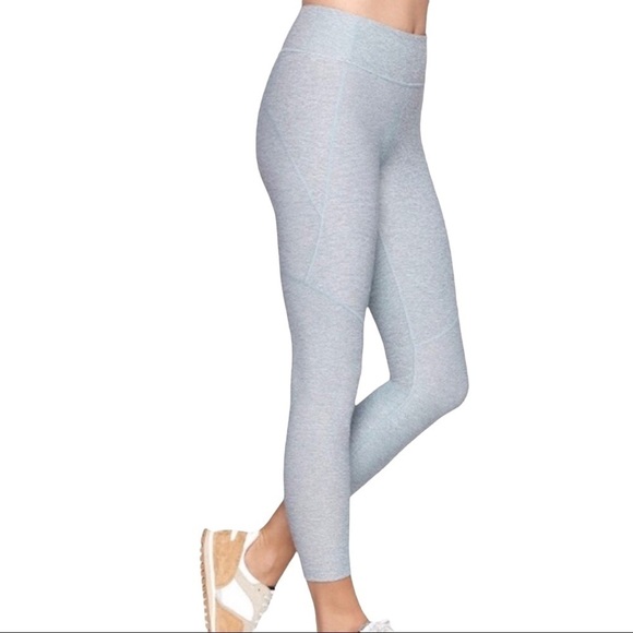 Outdoor Voices Pants - Outdoor Voices Warmup Leggings 7/8 Length Blue Size Medium Activewear Athletic